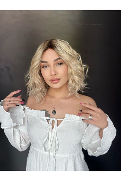 Suzan Peruk Hayalet Tül peruklar %100 gerçek doğal saç+Yapıştırıcı bant hediy...