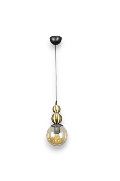 Fer Avize Nesrin Modern Design Corridor Hall Kitchen Living Room Cafe Single Chandelier