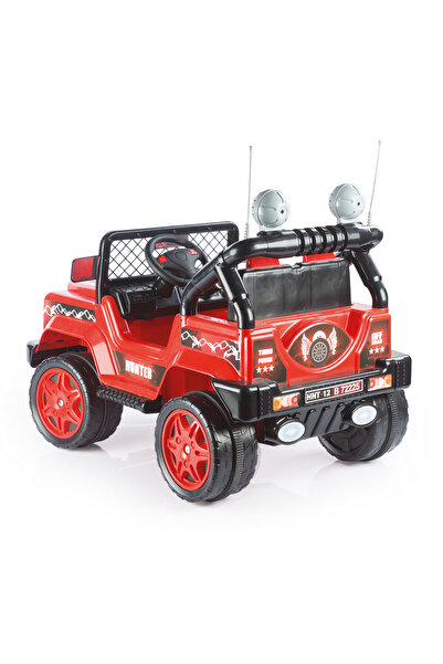 Dolu Hunter 12v Uzaktan Kumandalı Akülü Araba 8081 - (KIRMIZI)