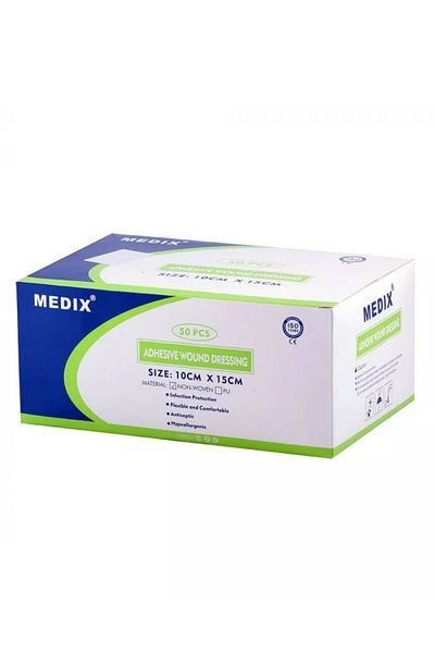 MEDİX Medix Adhesive Wound Dressing 10X15