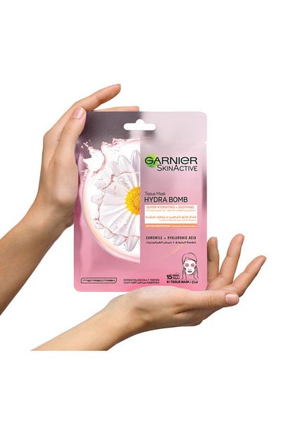 Garnier SkinActive Camomile Hydrating Face Tissue Mask for Dry and Sensitive skin 32g