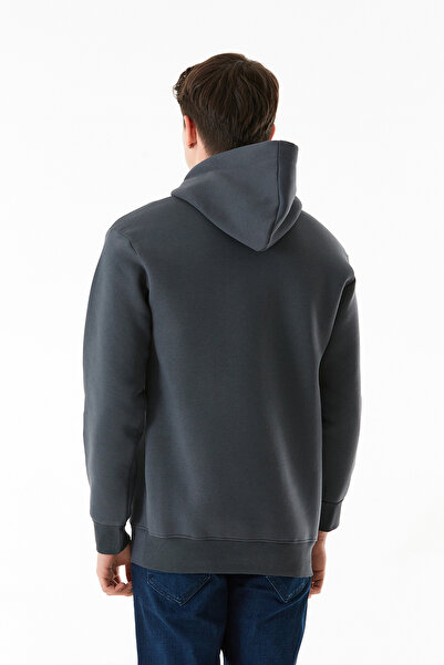 Fulla Moda 3-нитковий рельєфний принт, капюшон, світшот