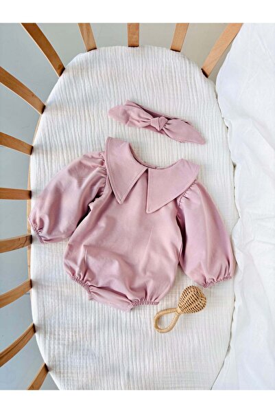 NUNU BABY Jasmine Oversize Bandanalı Romper