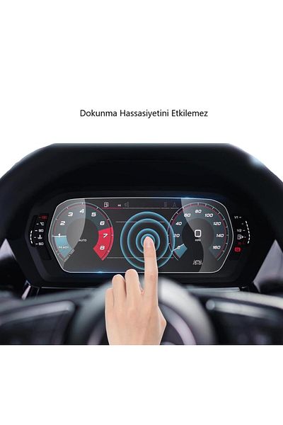Engo Audi Q4 E-Tron Matte Screen Protector 12.3 Inch Digital Display