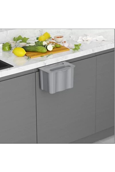 ntnrcpro Askılı Çöp Kovası 5 Litre Grisi S-2575
