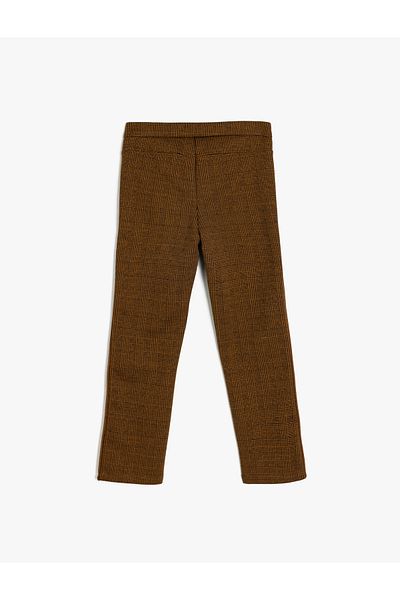 Koton Slim-Fit-Leggings mit gemusterten Taschen und Details