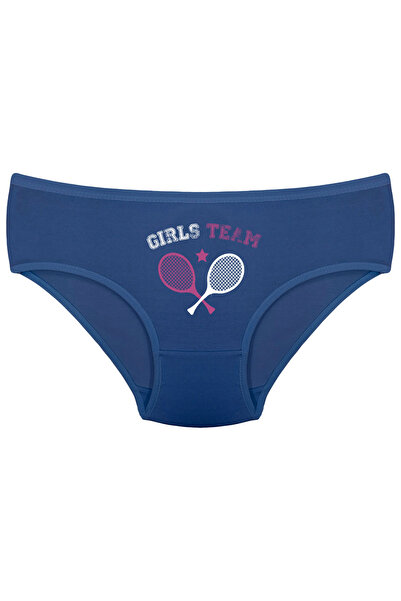 Onurel Pachet de 5 chiloți din lycra cu imprimeu de tenis mixt pentru fete