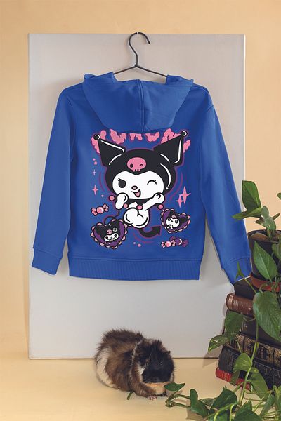 MYADA Суичър с качулка в стил Kuromi