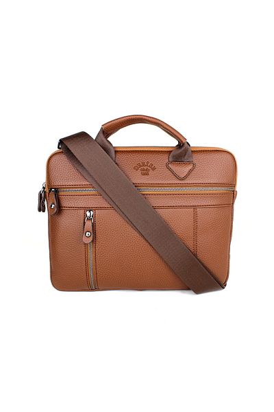 deri,se club Τσάντα για φορητό υπολογιστή Macbook για tablet Unisex Small Size Tan Color 13 ιντσών