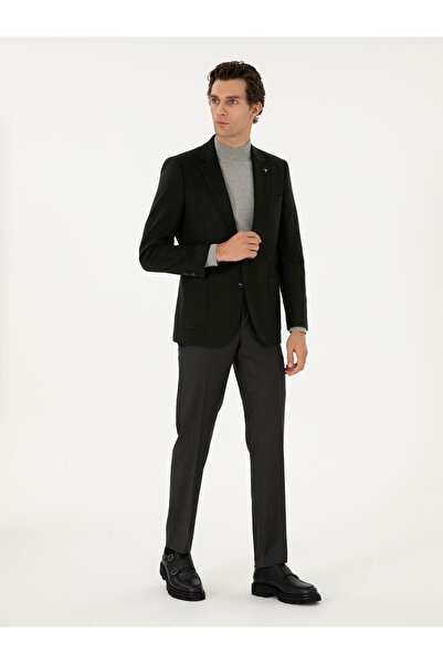 Cacharel Yeşil Slim Fit Kumaş Pantolon 50292514-VR054