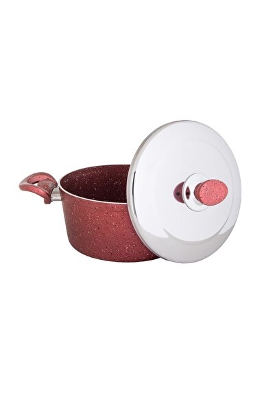 vela Granite Cookware Set 13 Pieces Red Color 28/24/20cm pot 26 cm frypan