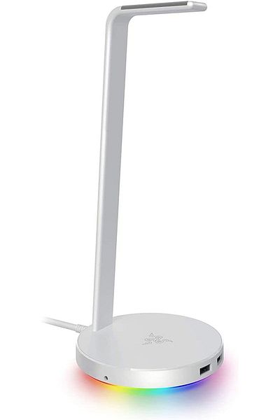 RAZER Base Station V2 Chroma Headset Stand Holder/Chroma RGB Lighting/USB Port - White