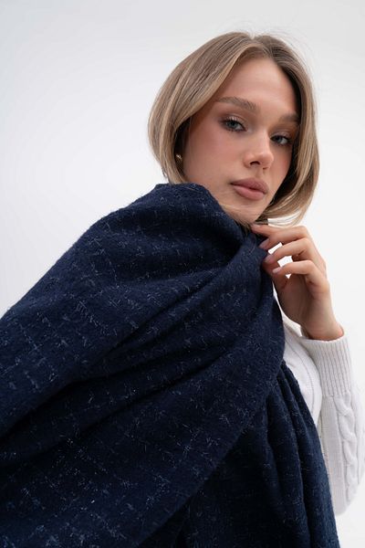 FENZA SCARF ȘAL DE IARNĂ DETALIAT ALICE PUL AMESTEC DE LÂNĂ-ACRIL