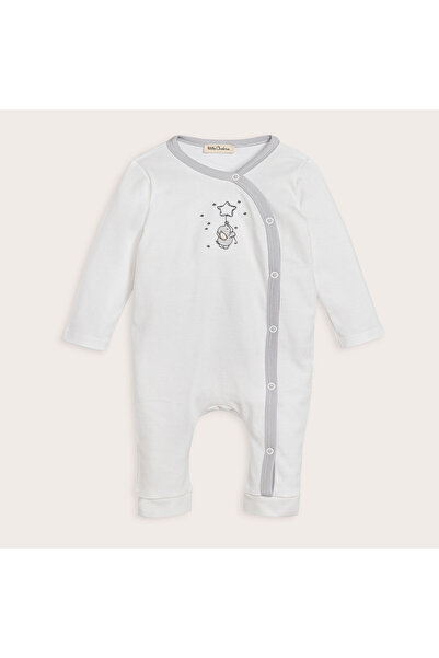 Chakra Elephant Tulum Beyaz/Gri