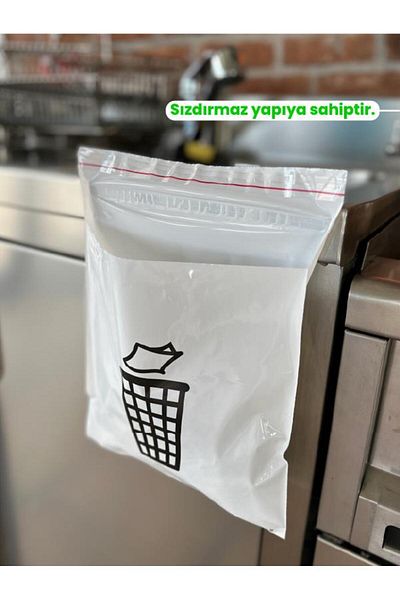 PALPAK 15 Pieces 25X25+5Cm Self-Adhesive Anti-Strap Anti-Strap Double-Sided Open-Close Tape Garbage Bag