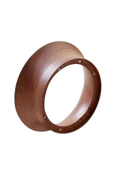 MIBRU Coffee Walnut flannel ring anti-fly powder ring 58mm