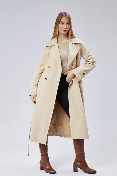 Bolivente Oversize Trench Coat with Belt