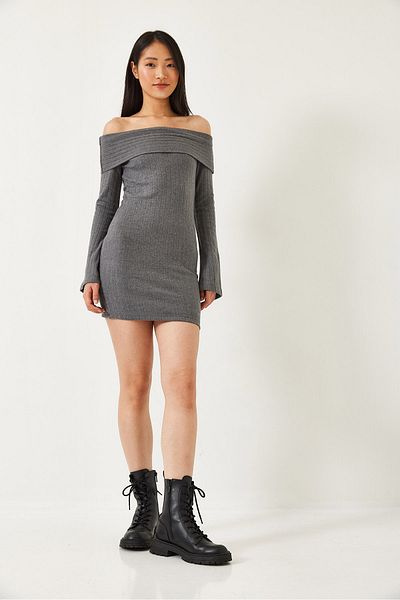 Bianco Lucci Dámské šaty Madonna Collar Midi Length 0202 60261222