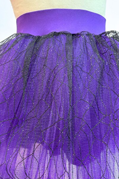 LULLY KİDS Lully Kıds Дівчача спідниця з павутинним тюлем і деталями