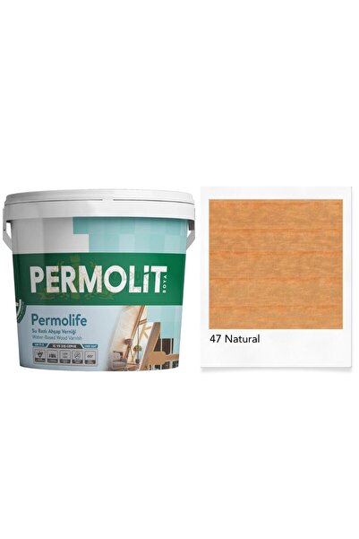 Permolit Permolife Su Bazlı Parlak Ahşap Vernik - KOYU MEŞE - 0.75 Lt.