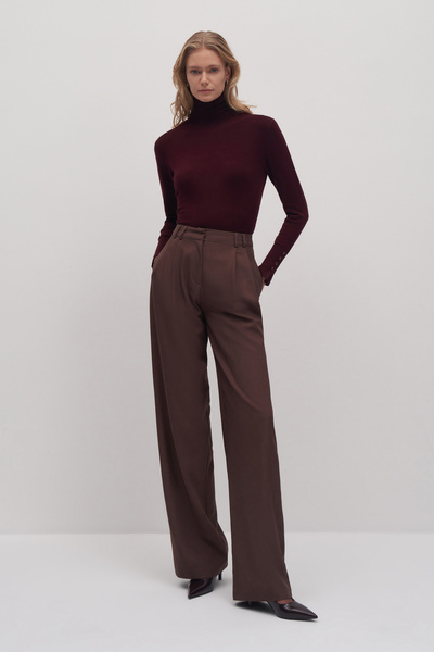 Mathilda Store Bordo Limited Edition Palazzo Pantolon