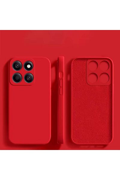 m.tk moveteck حافظة هاتف Xiaomi Mi 14T Pro تتميز بكاميرا إطلاق مخملية داخلية محمية وغطاء من السيليكون الناعم الملون غير اللامع
