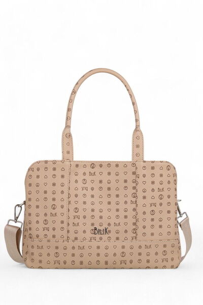 Bilik Deri Монограма Відкрита Візон Жіноча Сумка через Плече DLR 122-MN