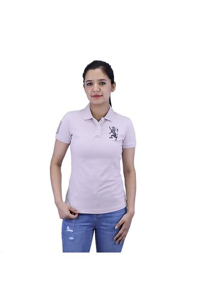 Giordano Women's 3D Lion Polo