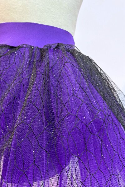 LULLY KİDS Lully Kıds Дівчача спідниця з павутинним тюлем і деталями