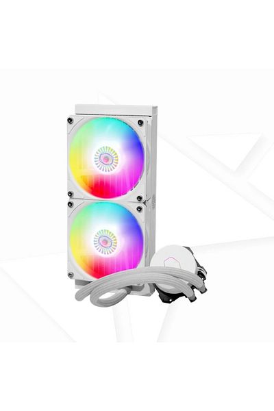 Cooler Master ماستر ليكويد ML240L V2 ARGB أبيض