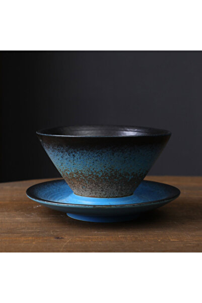 MIBRU Coffee ceramic cup with plate 160ml