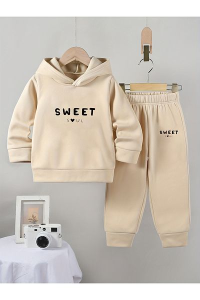 Let's Wear Sweat Soul Premium για κορίτσια 3ο Νήματα - Σετ φούτερ και φούτερ Compact