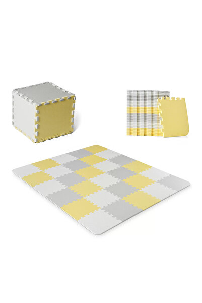 Kinderkraft Saltea De Joaca Luno, Spuma, Yellow