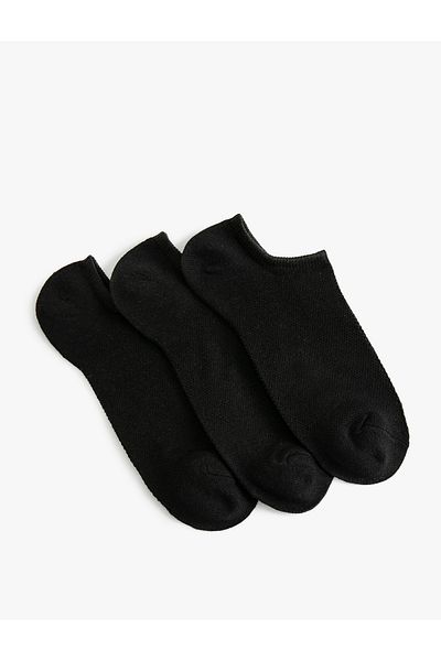 Koton Booties Socks Set - Basic 3-Piece