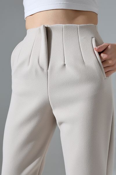 winmoda Women's Cachet Fabric Trousers Women's Cachet Fabric Trousers Women's Cachet Carot