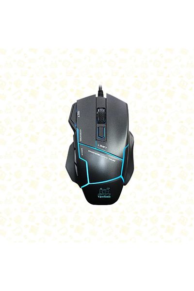 ViewSonic ماوس الألعاب السلكي MU720 بطول 1.8 متر