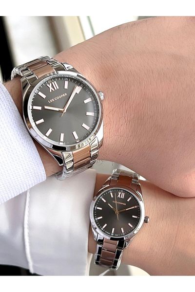 Lee Cooper Couples and Lover's Special Dial Inner Functions Active Couple Wristwatch Cft08015.560