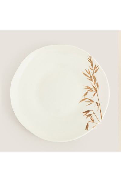 Chakra Bolsa Pasta Tabağı 23 Cm Krem