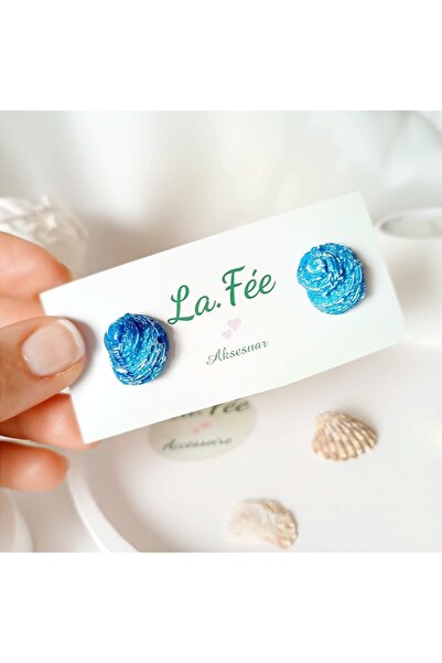 La fee aksesuar الأقراط المصنوعة يدويًا من طين البوليمر المصنوعة يدويًا من صد...