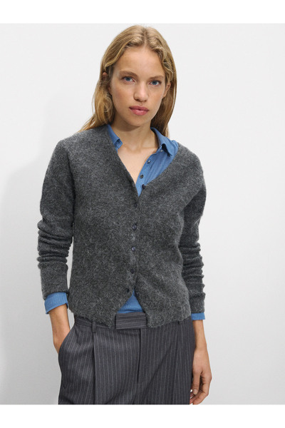 PARFOİS Yün Örme Hırka