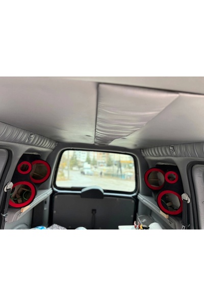 YSN TUNİNG Volkswagen Caddy Kelebek Cam 2 Takım Kırmızı Halkalı Pandizot