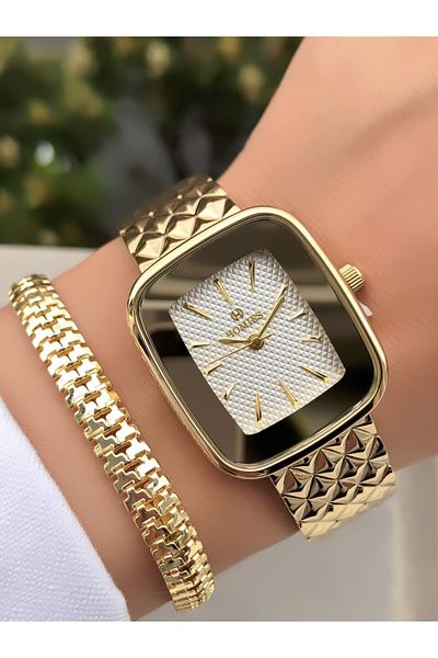 Homies Original Invoice Waterproof Women's Wrist Watch with Bracelet Gift