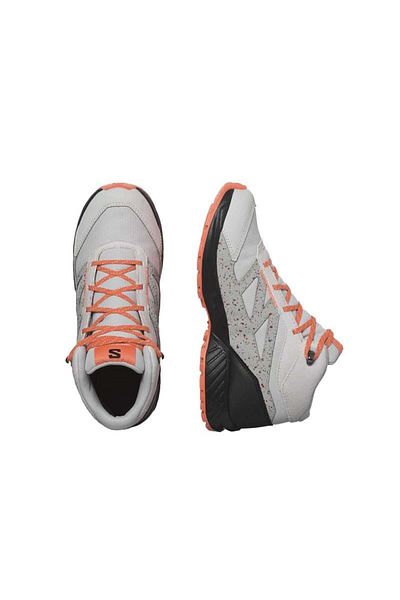 Salomon Cizme pentru copii Outway Mid Cswp Junior L 47187400   Alb
