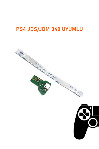 siar Ps4 V2 Kollar I?le Uyumlu Jds Jdm 040 Usb Port Soket Ve 12 Pin Flex Kablo