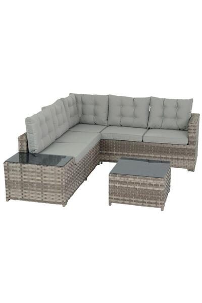 Genel Markalar Flexy Zen Bahçe Köşe Mobilya Takımı | Rattan Bahçe Mobilyası |...