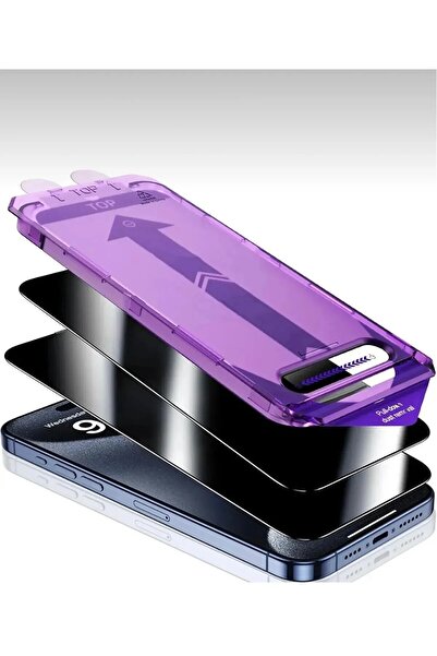 REON iPhone 11 / XR Uyumlu Hayalet Ekran Koruyucu Takma Aparatlı Kolay Kurulu...