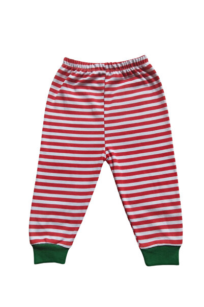 MinischeStore Unisex Noel Baba Baskılı Bebek Eşofman Takım