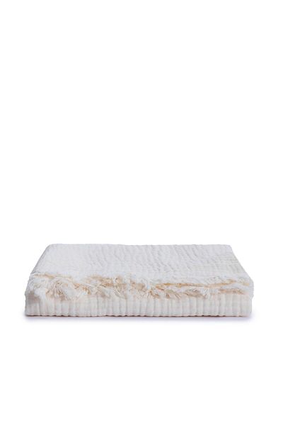 MYLASA HOME Μουσελίνα Peshtemal με καθοριστικό σχέδιο 80x160cm