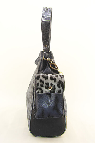 HNB Жіноча сіра багатоколірна сумка через плече