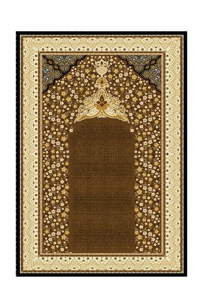 Carmine Carpet Ψηφιακή τυπωμένη αντιολισθητική βάση προσευχής